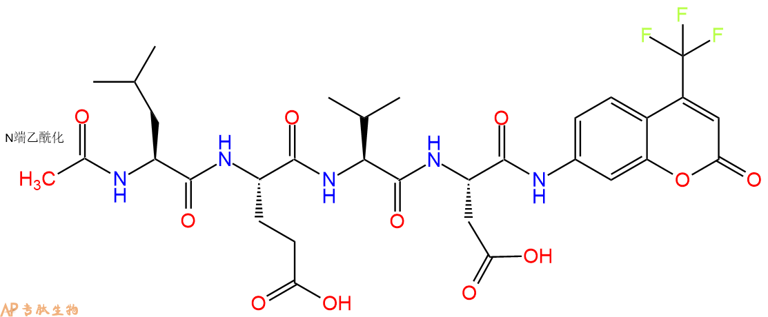 專肽生物產(chǎn)品Caspase 4 (ICH - 2) Substrate 1f, fluorogenic1092077-23-0