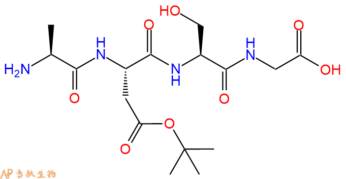 專肽生物產(chǎn)品四肽Ala-AspOtBu-Ser-Gly105388-04-3