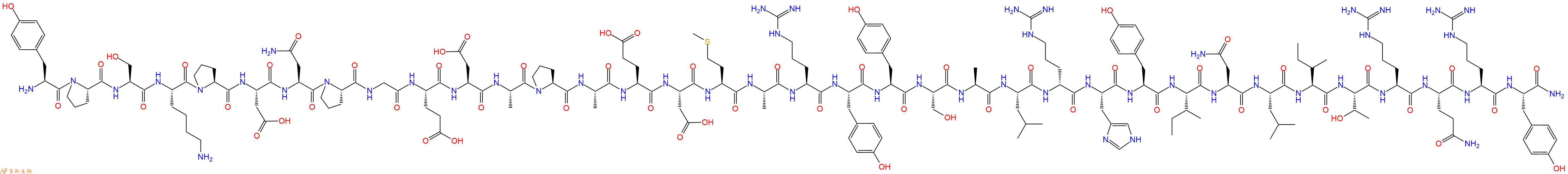 專肽生物產品神經(jīng)肽Y [DArg25]-Neuro Peptide Y (human, rat)