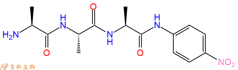 專肽生物產(chǎn)品三肽Pancreatic elastase substrate：Ala-Ala-Ala-對硝基苯胺50450-80-1