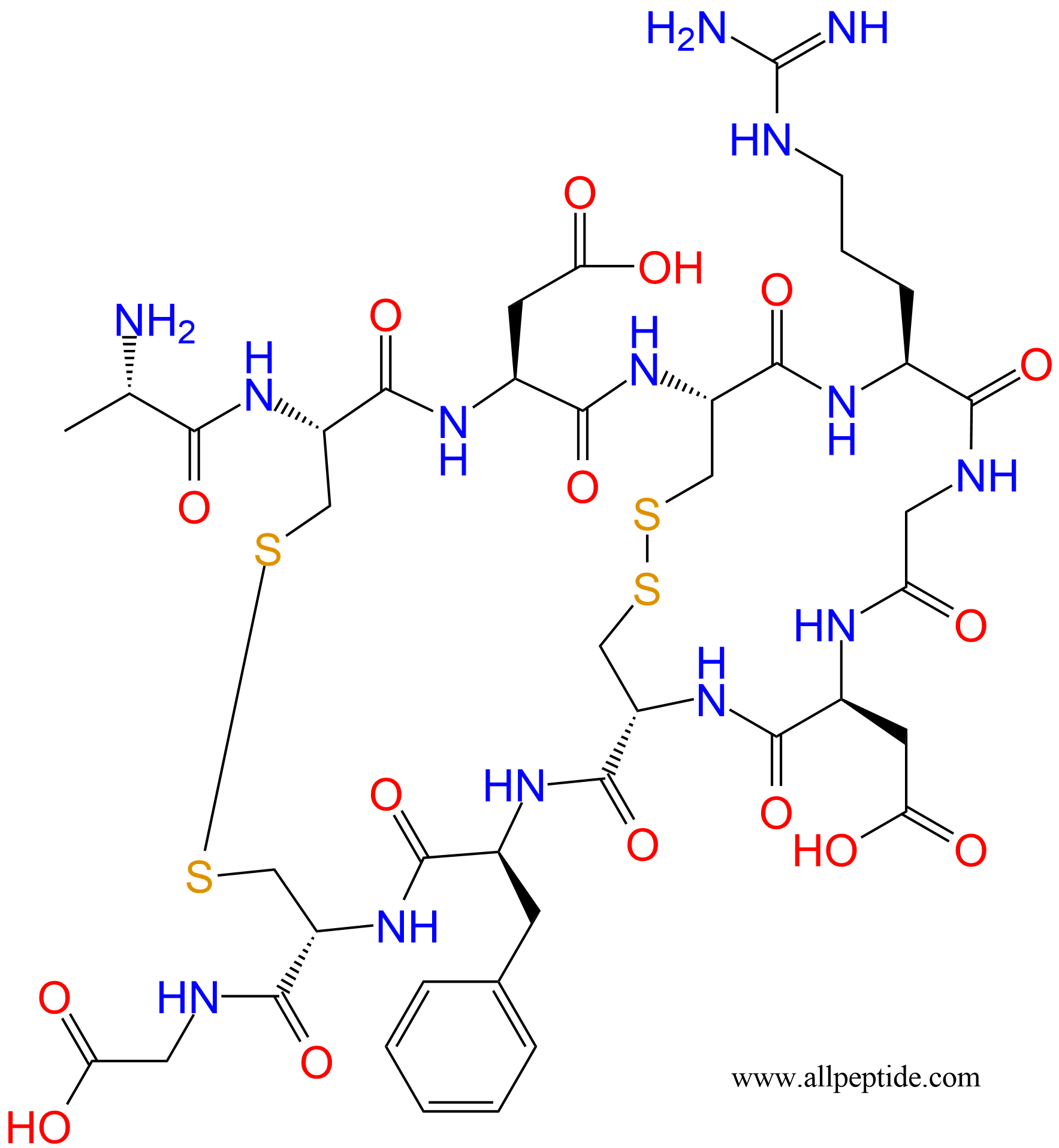 專肽生物產(chǎn)品RGD肽: RGD-4C332179-76-7