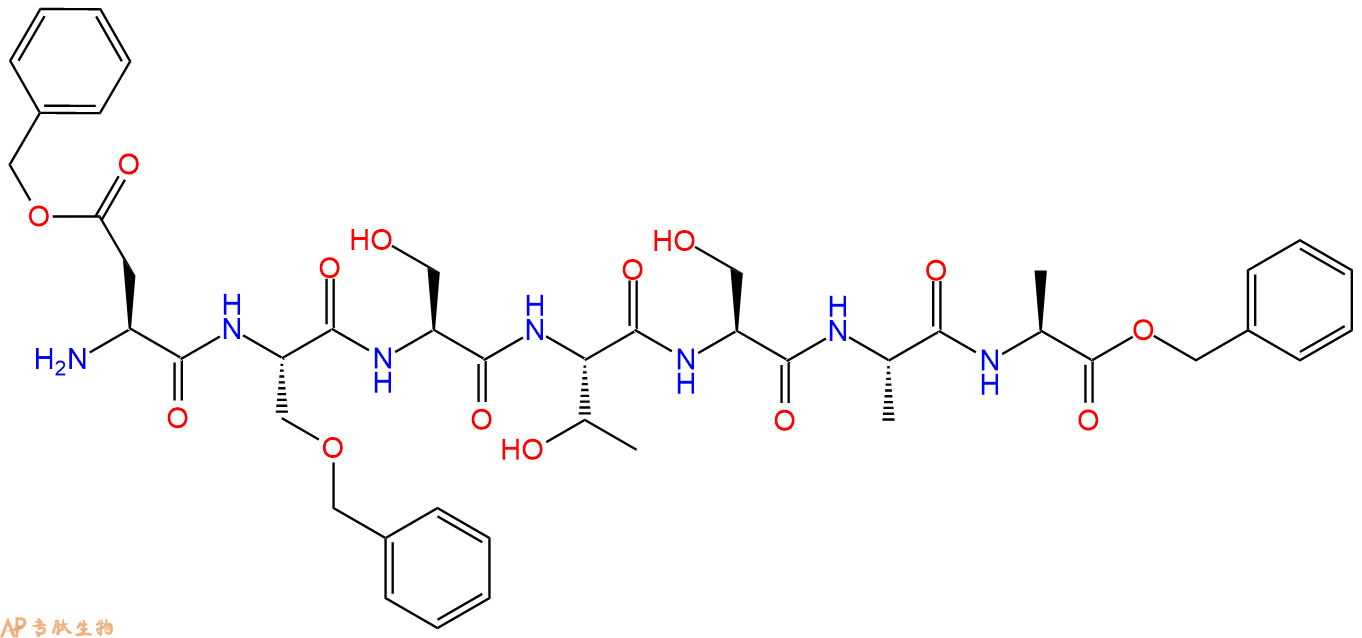 專肽生物產(chǎn)品七肽D(OBzl)-S(Bzl)-STSAA-OBzl111334-33-9