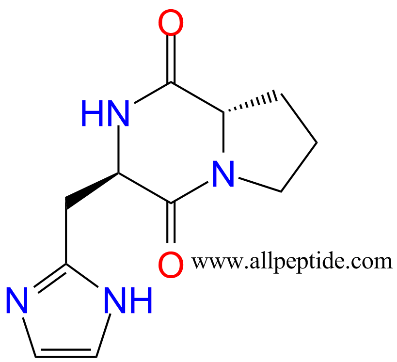 專肽生物產(chǎn)品環(huán)二肽cyclo(DHis-Pro)75685-88-0