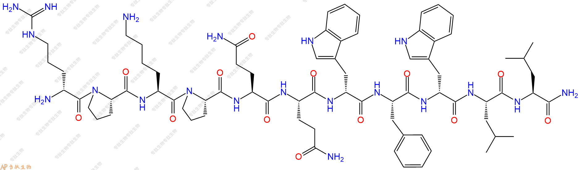 專肽生物產(chǎn)品P物質(zhì)肽[DArg1, DTrp7, 9, Leu11] Substance P91224-37-2