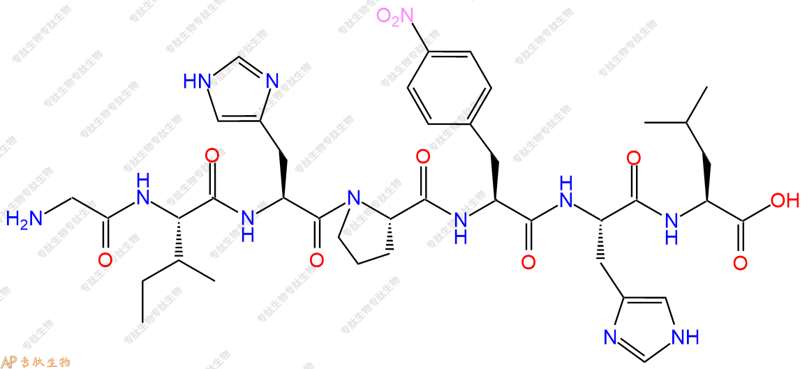 專肽生物產(chǎn)品七肽GIHP-F(4NO2)-HL63626-60-8