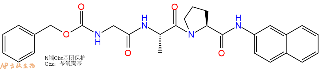 專肽生物產(chǎn)品三肽Cbz-Gly-Ala-Pro-βNA202001-62-5