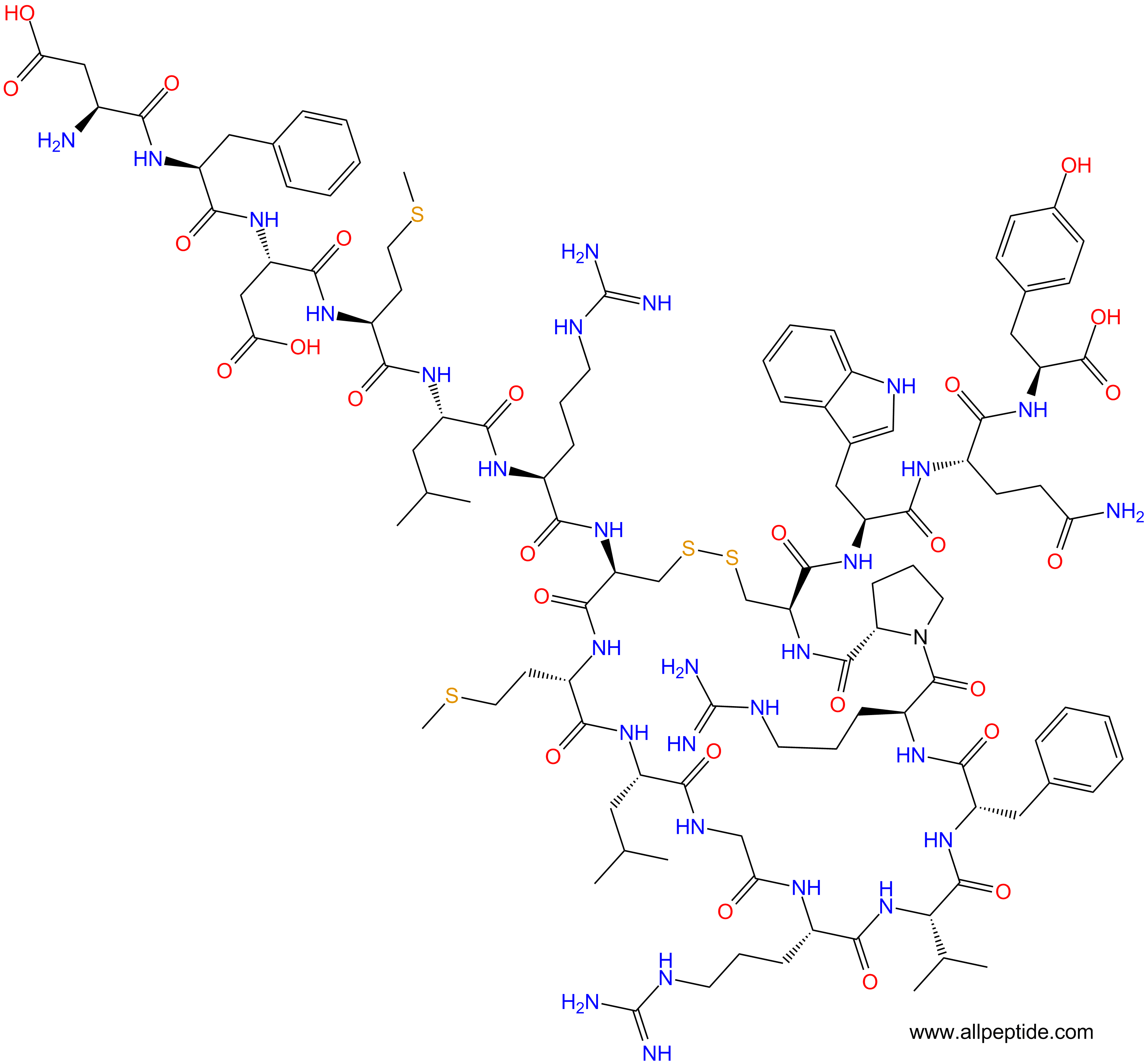 專肽生物產(chǎn)品[Phe13, Tyr19]-MCH, human, mouse, rat160201-86-5