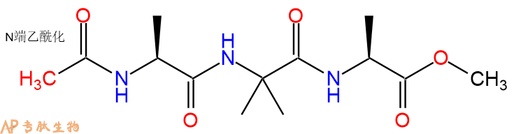 專肽生物產(chǎn)品三肽Ac-Ala-α-aminoisobuTyryl-Ala methyl ester87378-51-6