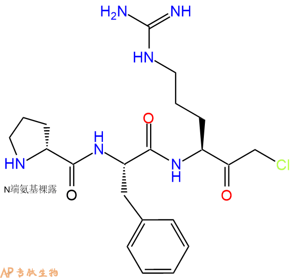 專肽生物產(chǎn)品三肽H-D-Pro-Phe-Arg-chloromethylketone88546-74-1