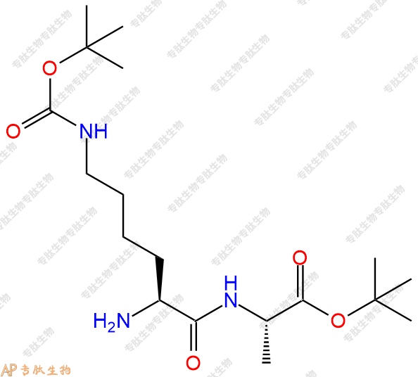 專(zhuān)肽生物產(chǎn)品二肽Lys(Boc)-Ala-OtBu65785-28-6