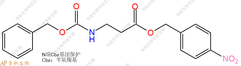 專肽生物產(chǎn)品Cbz-βAla-pNB53665-95-5