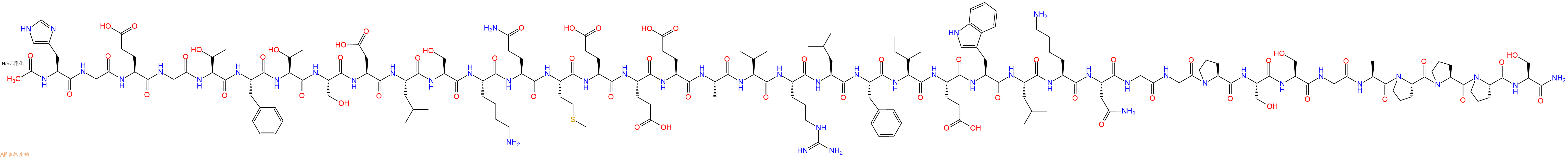 專肽生物產(chǎn)品艾塞那肽Acetyl-Exenatide305815-28-5