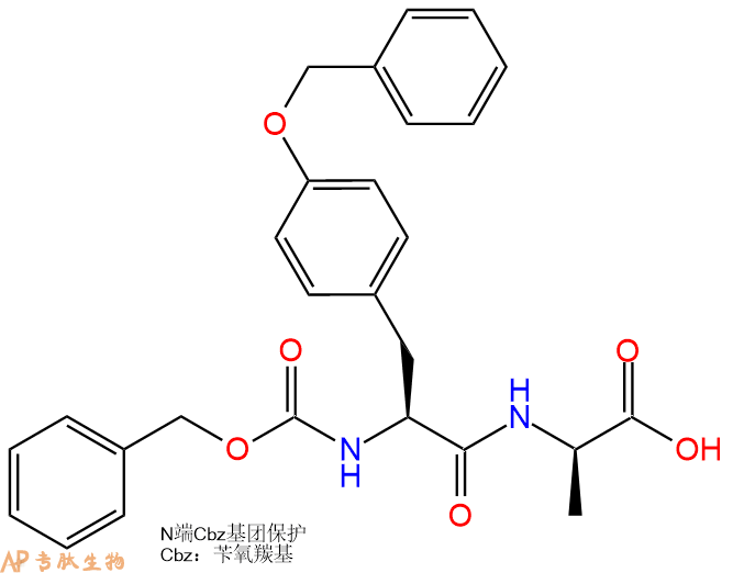 專肽生物產(chǎn)品Cbz-Tyr(OBzl)-DAla96915-00-3