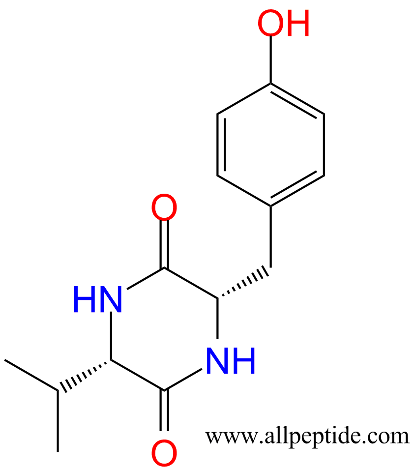 專肽生物產(chǎn)品環(huán)二肽cyclo(Val-Tyr)21754-25-6