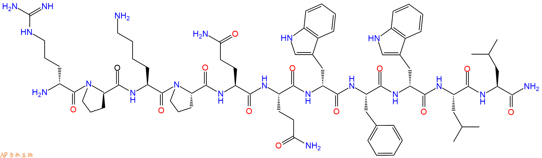 專肽生物產(chǎn)品P物質(zhì)肽[DArg1, DPro2, DTrp7, 9, Leu11] Substance P84676-91-5