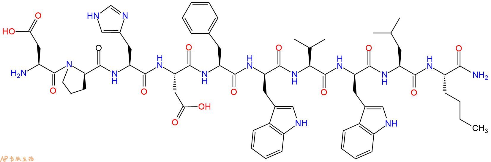 專肽生物產(chǎn)品[DPro2, DTrp6, 8, Nle10]NeurokininB109212-72-8