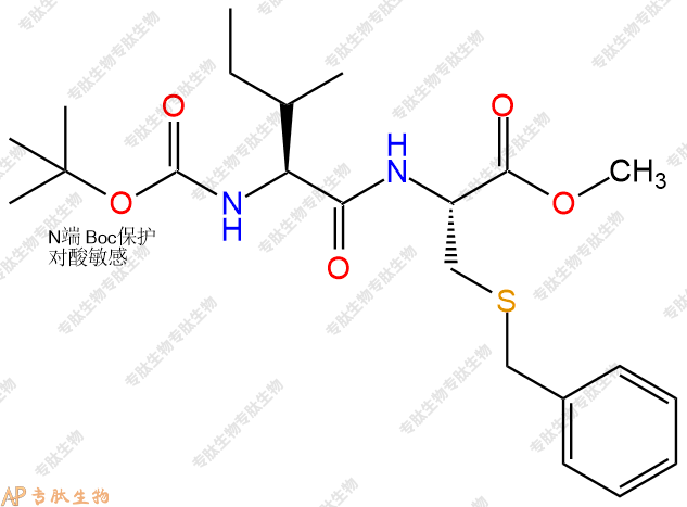 專肽生物產(chǎn)品二肽Boc-Ile-Cys(Bzl)-甲酯化22218-01-5