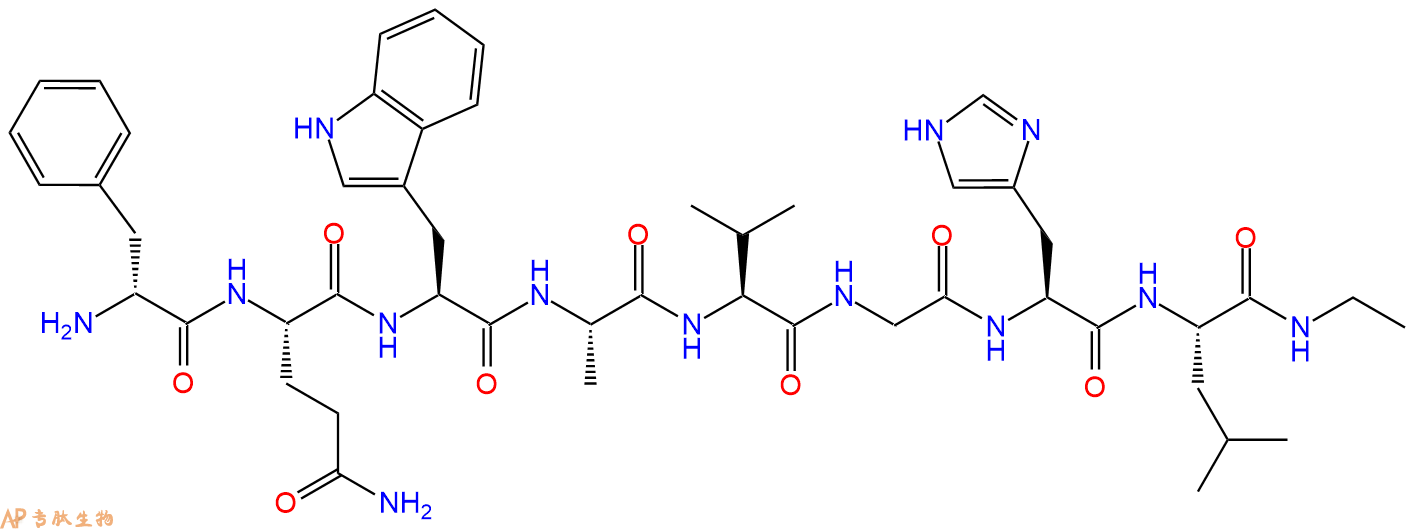 專肽生物產(chǎn)品蛙皮素(DPhe6, Leu-NHEt13, des-Met14)-Bombesin(6-14)124199-90-2