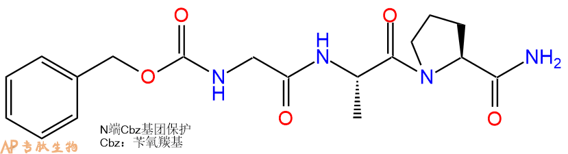 專肽生物產(chǎn)品三肽Cbz-Gly-Ala-Pro-NH223927-09-5