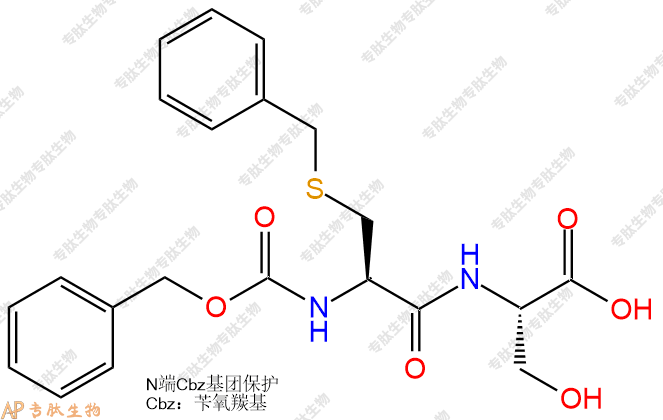 專肽生物產(chǎn)品二肽Cbz-Cys(Bzl)-Ser114723-77-2