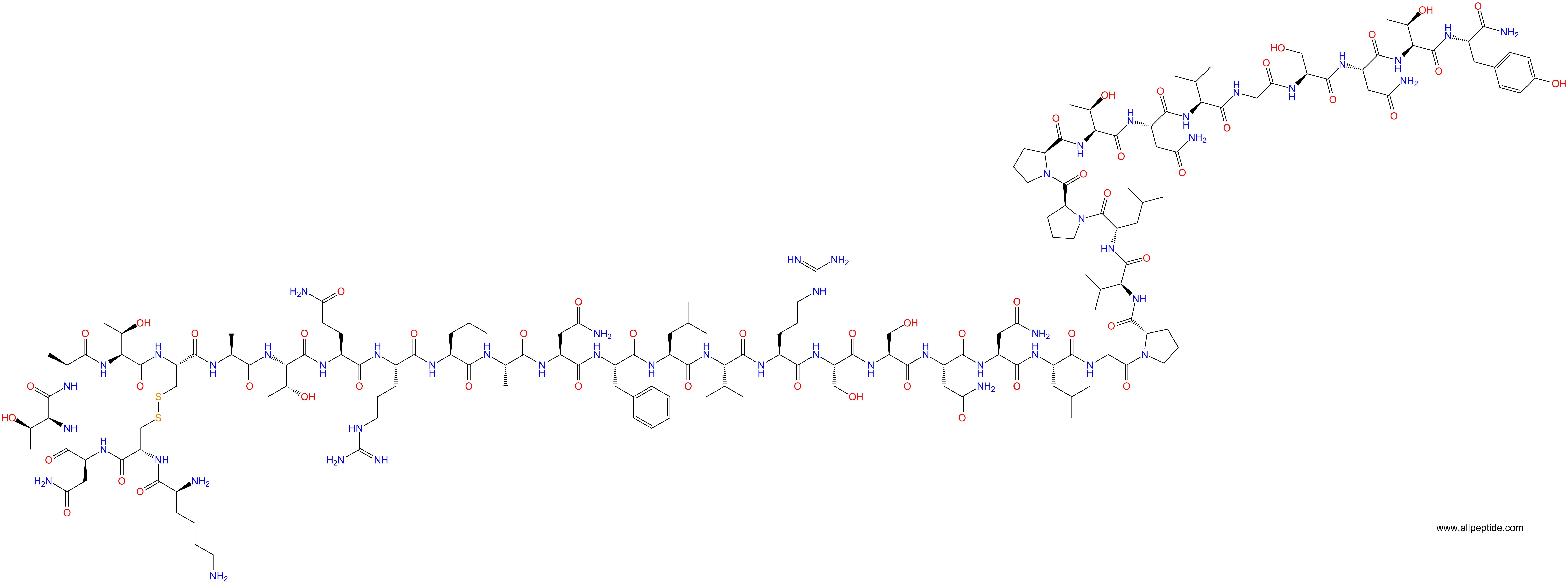 專肽生物產品胰淀素：Amylin (mouse, rat)、Amylin, amide, rat124447-81-0