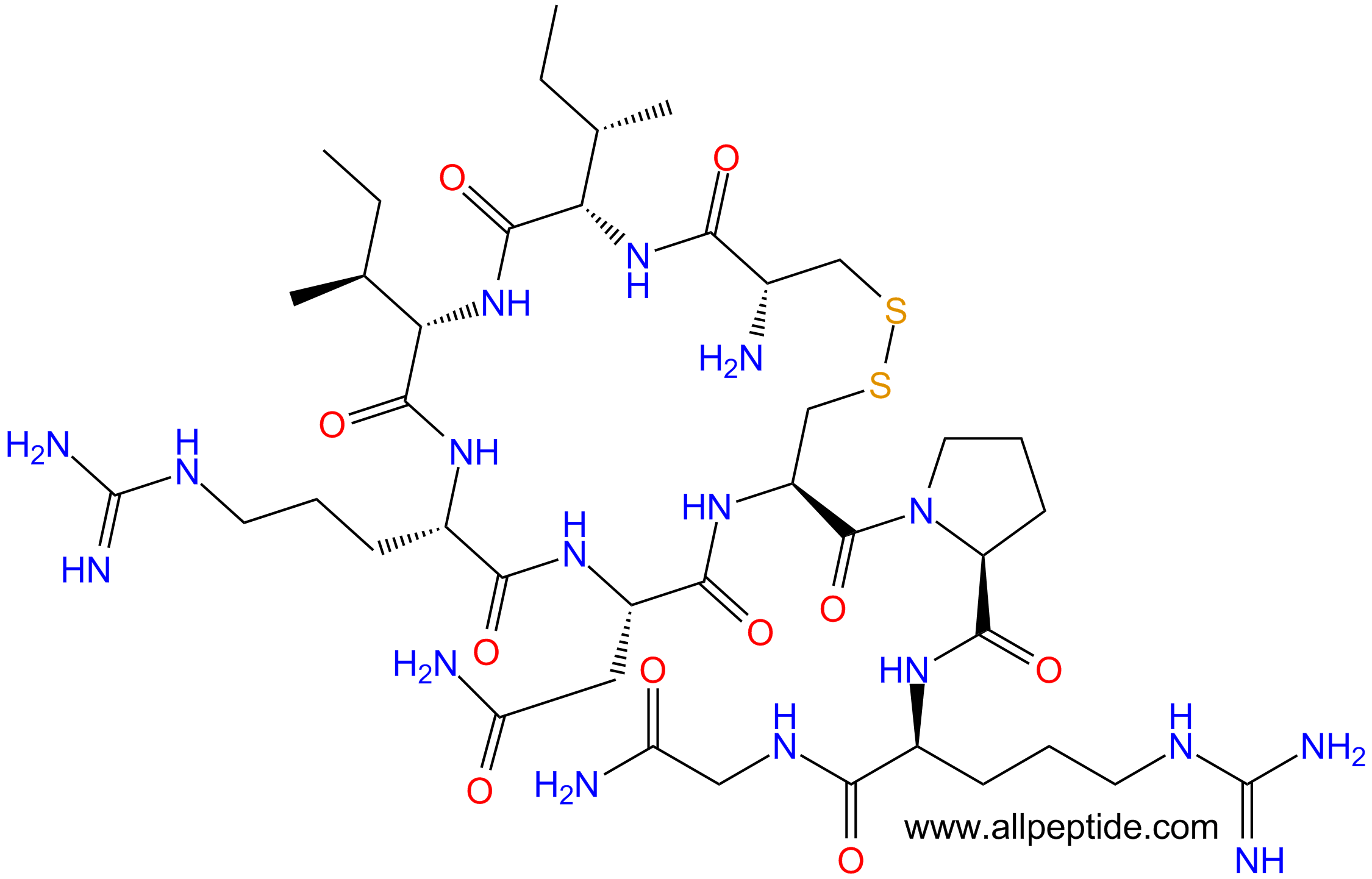 專肽生物產(chǎn)品Conopressin S111317-90-9