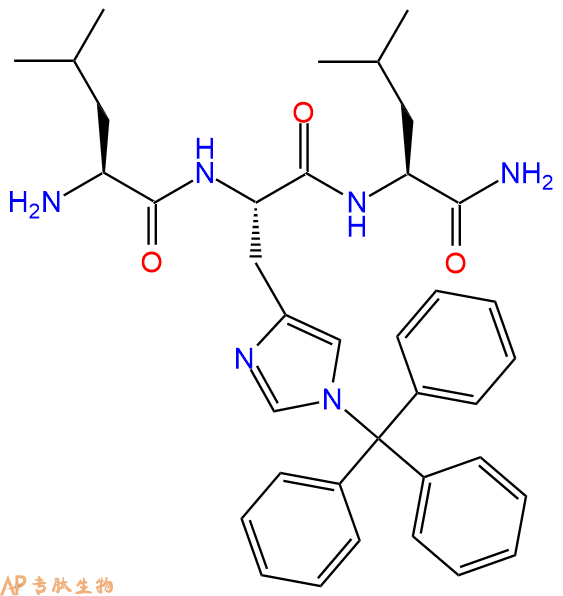 專肽生物產(chǎn)品三肽Leu-His(Trt)-Leu-NH2397247-60-8