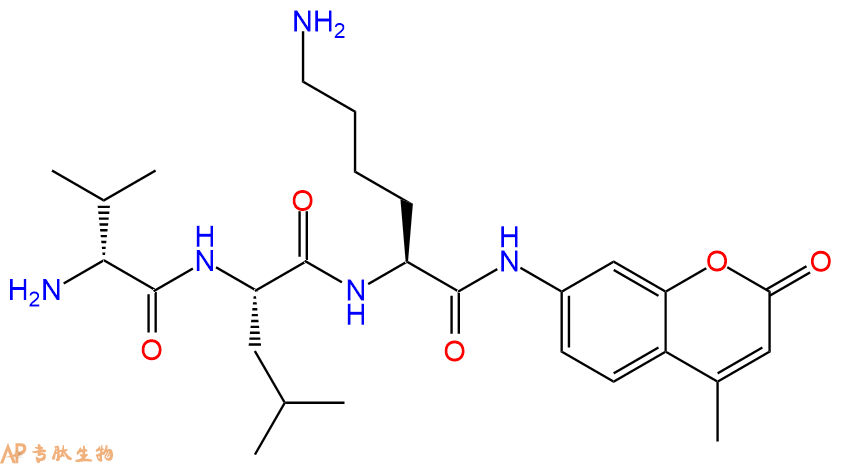 專肽生物產(chǎn)品纖溶酶（纖溶酶）底物：vLK-7-氨基-4-甲基香豆素148168-23-4