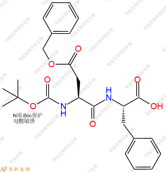 專肽生物產(chǎn)品二肽Boc-Asp(OBzl)-Phe68763-45-1