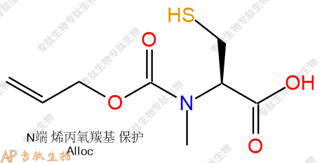 專肽生物產(chǎn)品Alloc-(NMe)Cys1018976-92-5