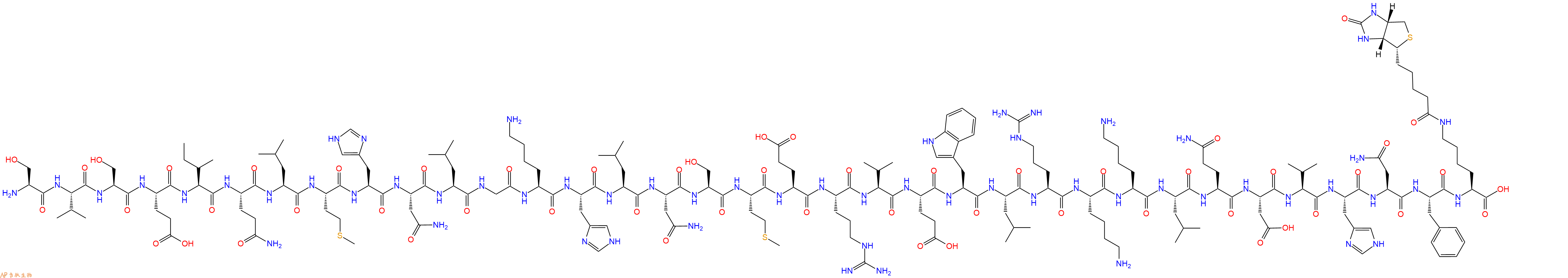 專肽生物產(chǎn)品Parathyroid Hormone(1-34)-Lys(Biotin), human