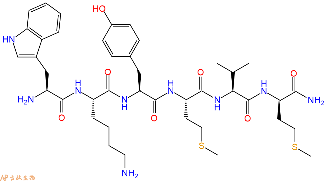 專肽生物產(chǎn)品六肽WKYMVm187986-17-0/1313730-09-4