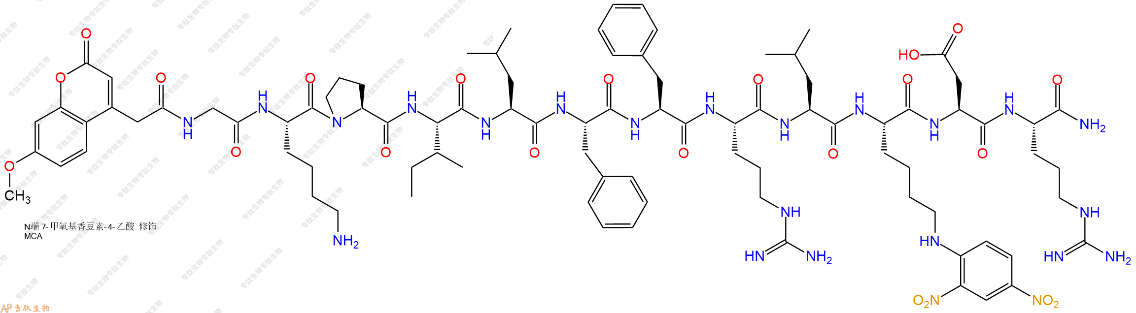 專肽生物產(chǎn)品FRET底物、FRET Substrates839730-93-7