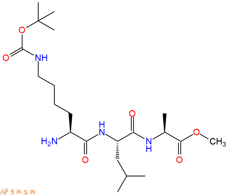 專肽生物產(chǎn)品三肽Lys(Boc)-Leu-Ala--甲酯化1433875-28-5