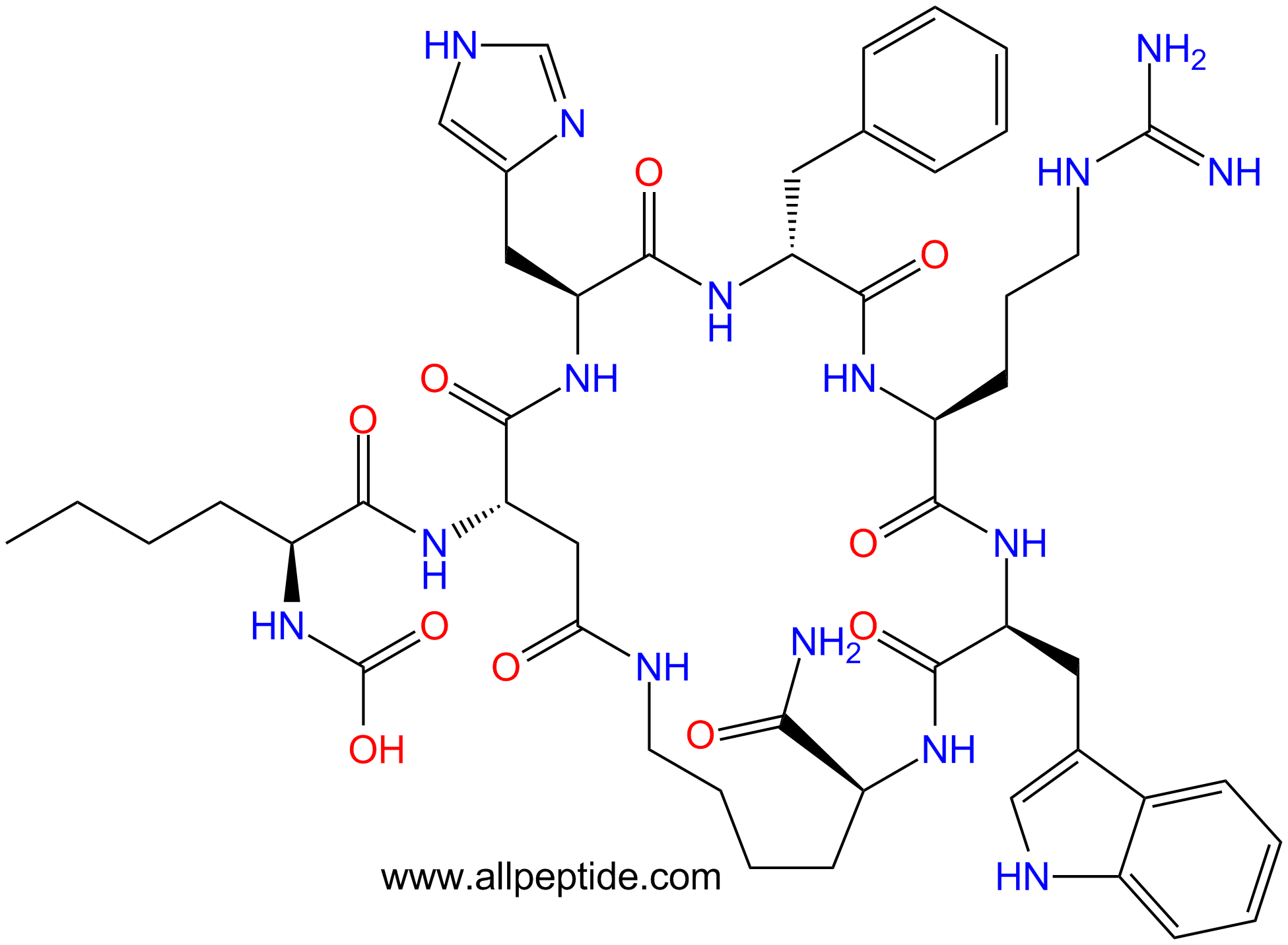 專肽生物產(chǎn)品Melanotan (MT)-II121062-08-6