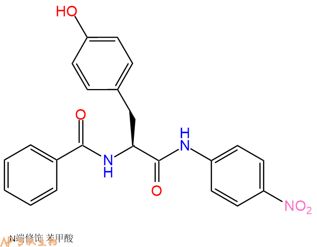 專肽生物產(chǎn)品標(biāo)記肽BZ-Tyr-對硝基苯胺6154-45-6