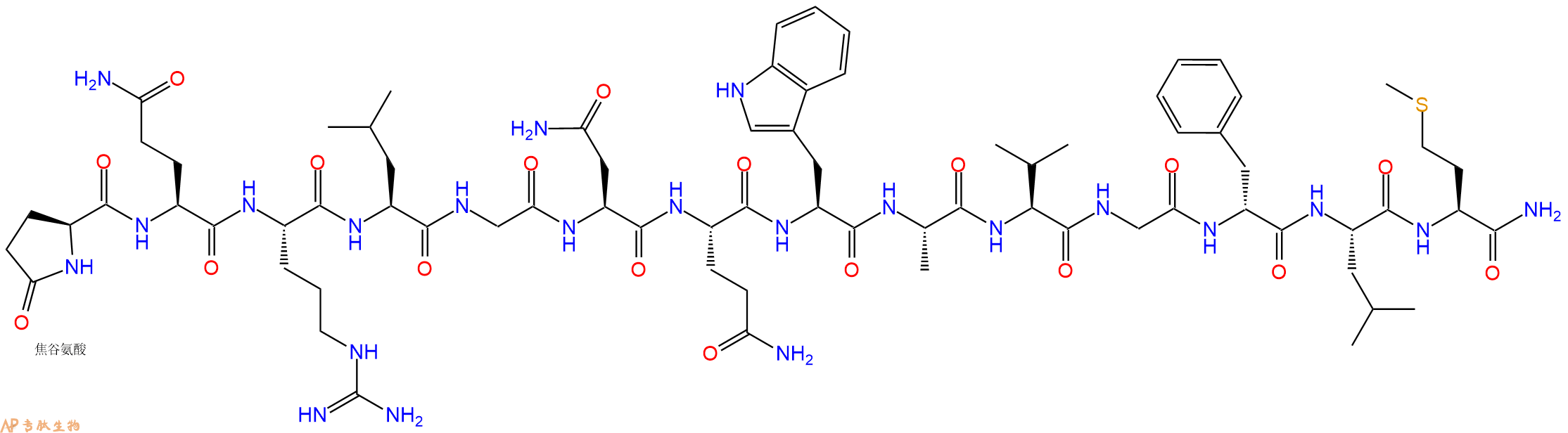 專肽生物產(chǎn)品蛙皮素[DPhe12]-Bombesin108437-87-2