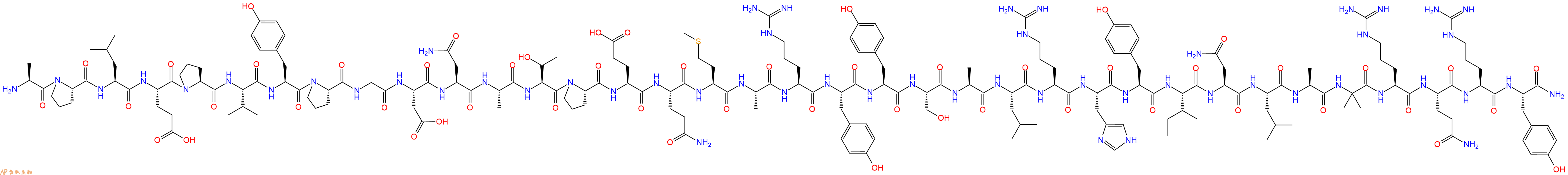 專肽生物產(chǎn)品胰多肽（1-17）-（Ala31-Aib32）-神經(jīng)肽Y（18-36）、PancreaticPoly Peptide Fragment313988-70-4