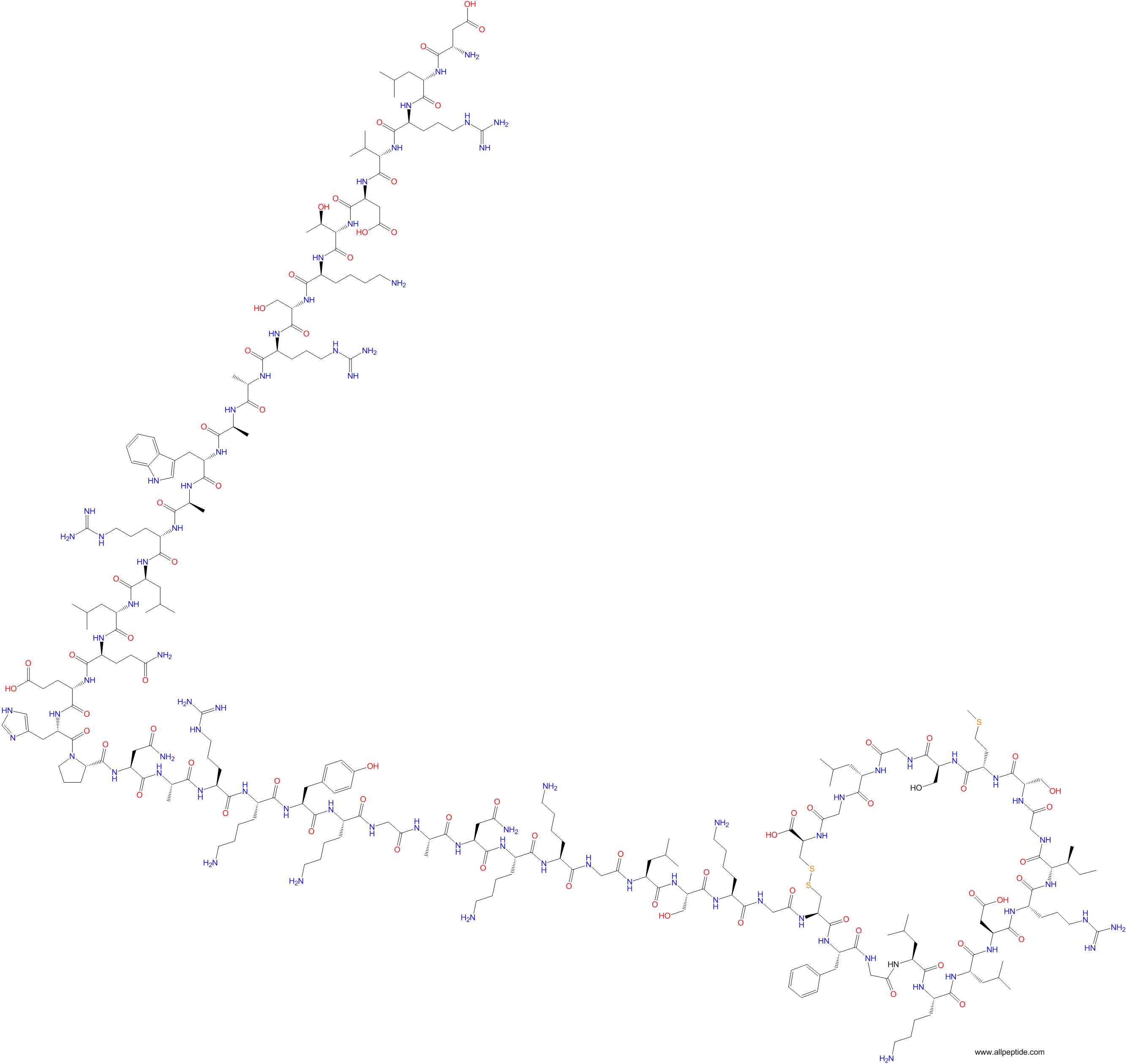 專肽生物產(chǎn)品C-Type Natriuretic Peptide (1-53), human、CNP-53 (Human)141294-77-1