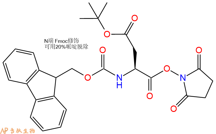 專肽生物產(chǎn)品Fmoc-Asp(OtBu)-OSu78553-23-8