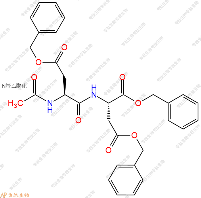 專(zhuān)肽生物產(chǎn)品二肽Ac-Asp(OBzl)-Asp(OBzl)-芐酯化104870-33-9