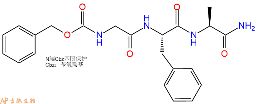 專肽生物產(chǎn)品三肽CBzl-Gly-Phe-Ala-NH277133-85-8