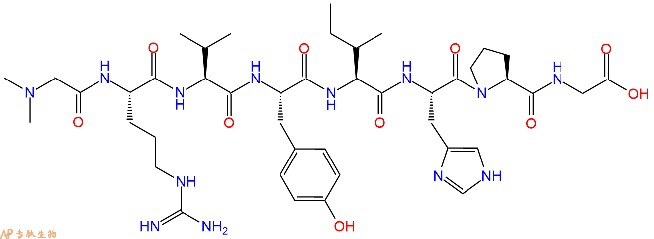 專肽生物產(chǎn)品八肽(NMe)G-RVYIHPG51887-62-8