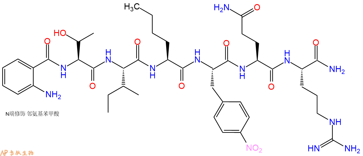 專肽生物產(chǎn)品蒽基HIV蛋白酶底物、Anthranilyl-HIV Protease Substrate133233-38-2