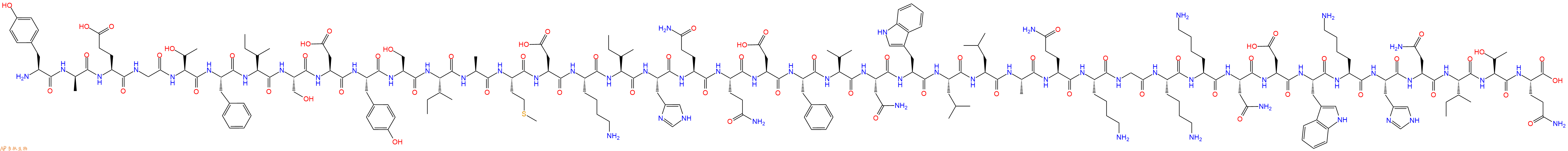 專(zhuān)肽生物產(chǎn)品抑胃肽(D-Ala²)-Gastric Inhibitory Polypeptide (human)444073-04-5