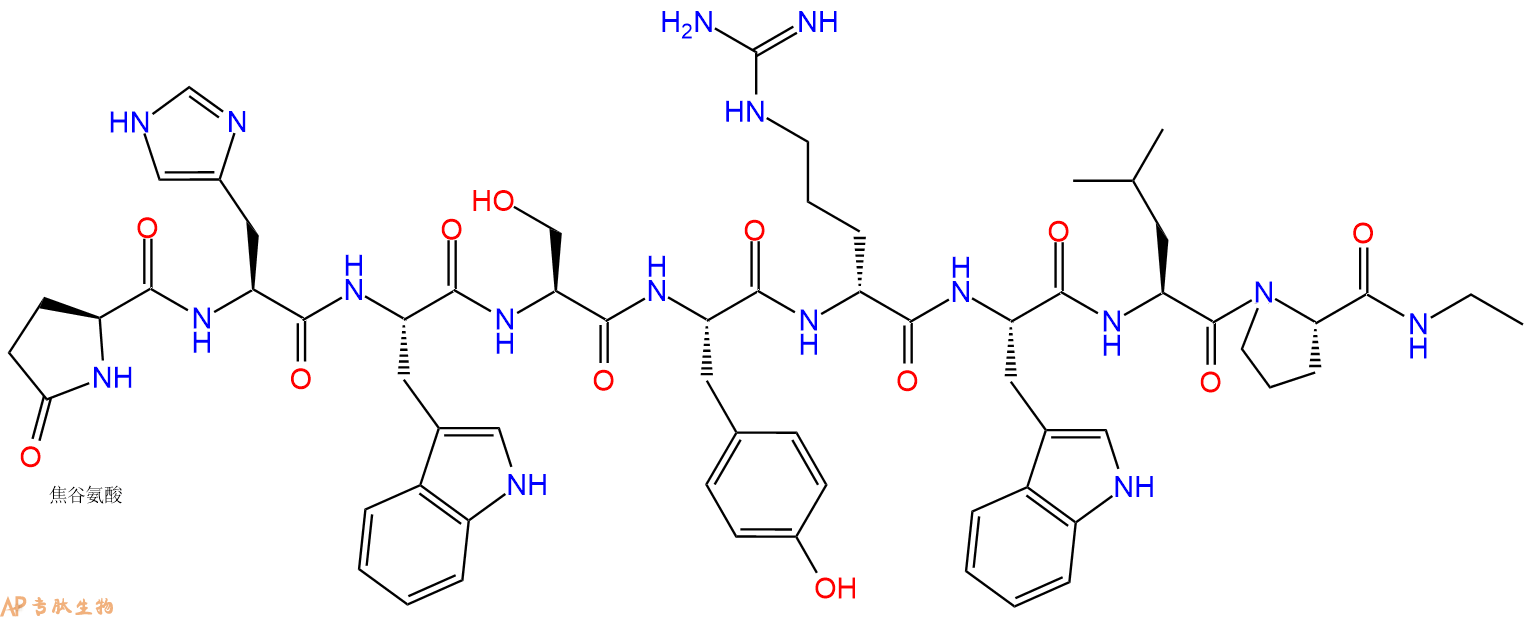 專肽生物產(chǎn)品鮭魚 GnRH 的類似物、Analog of salmon GnRH96497-82-4