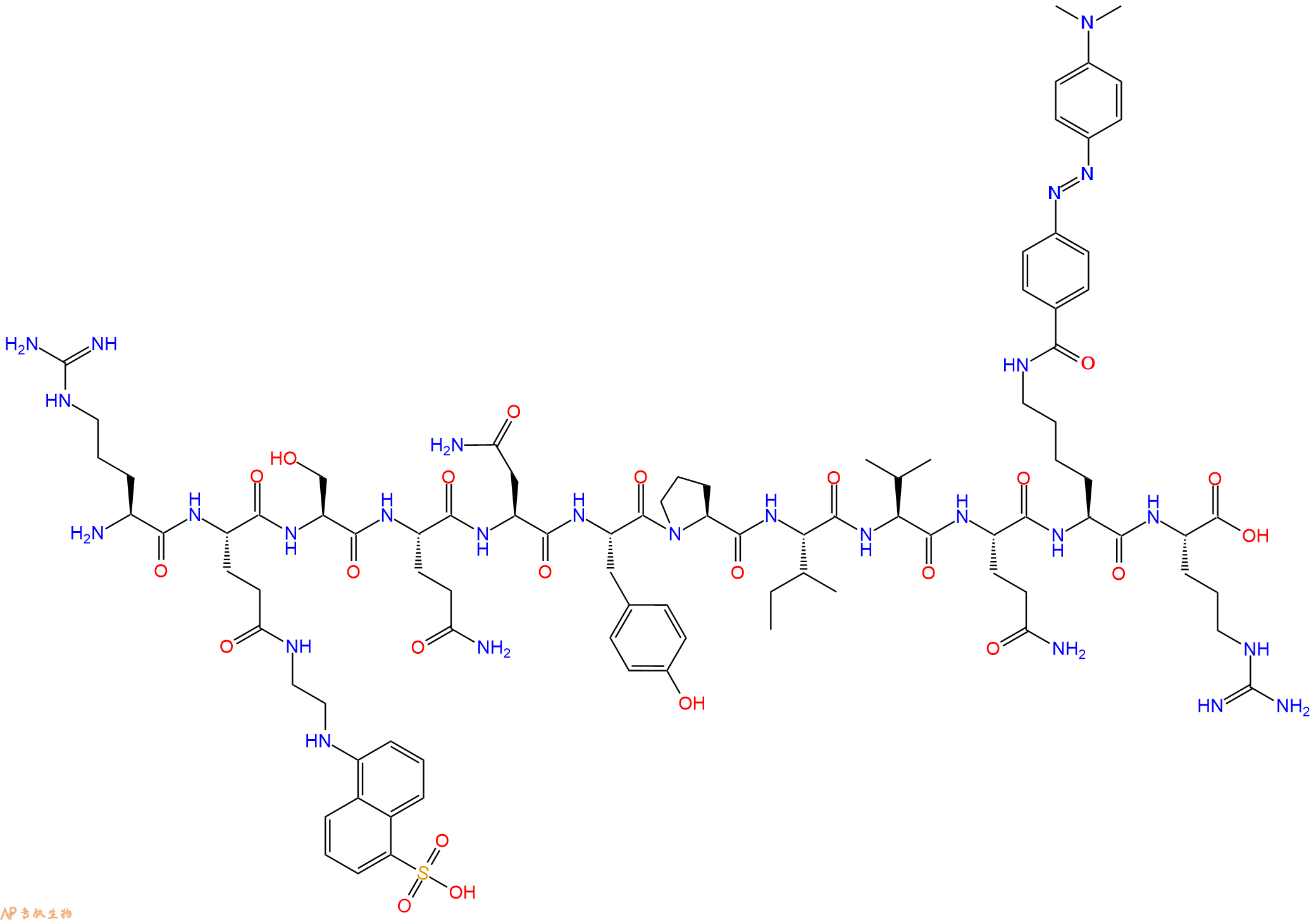 專肽生物產品HIV蛋白酶底物 1、HIV Protease Substrate 1