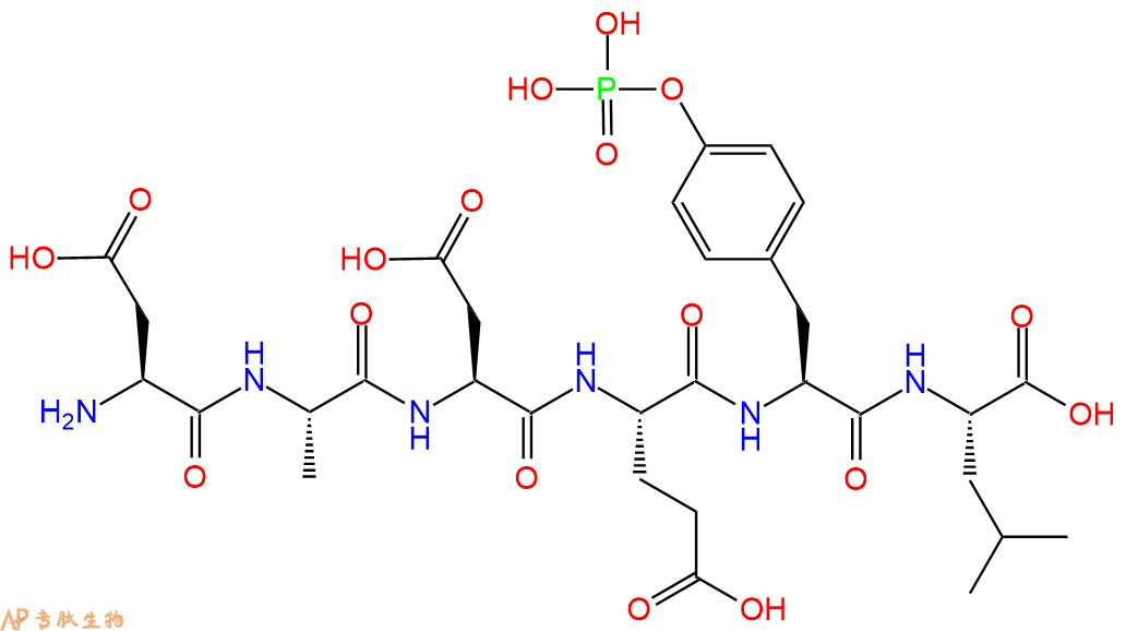 專肽生物產(chǎn)品六肽[pTyr5] EGFR (988-993)159453-08-4