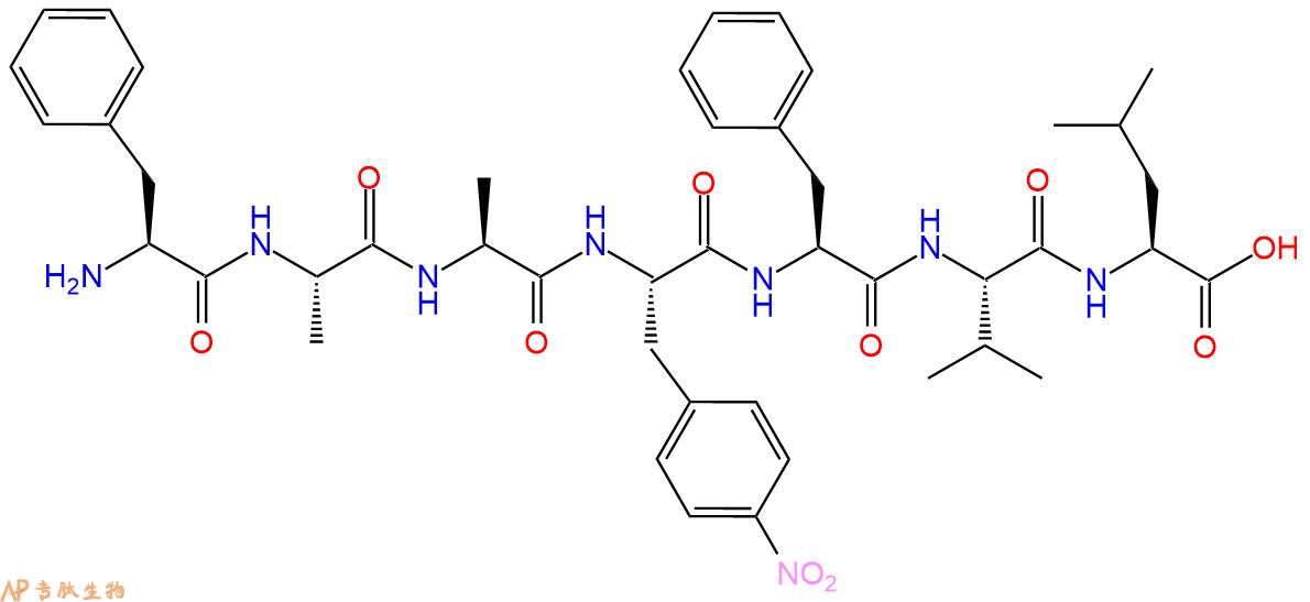 專肽生物產(chǎn)品苯丙氨酰-丙氨酰-苯丙氨酰(4-硝基)-苯丙氨酸酰-纈氨酰-亮氨酸(4-吡啶甲基)酯115389-04-3