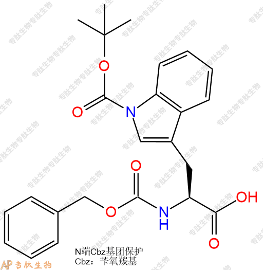 專肽生物產(chǎn)品Z-Trp(Boc)-OH.二環(huán)己胺鹽218938-57-9